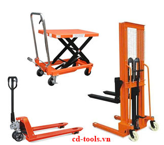 Xe nâng tay, điện, bàn nâng